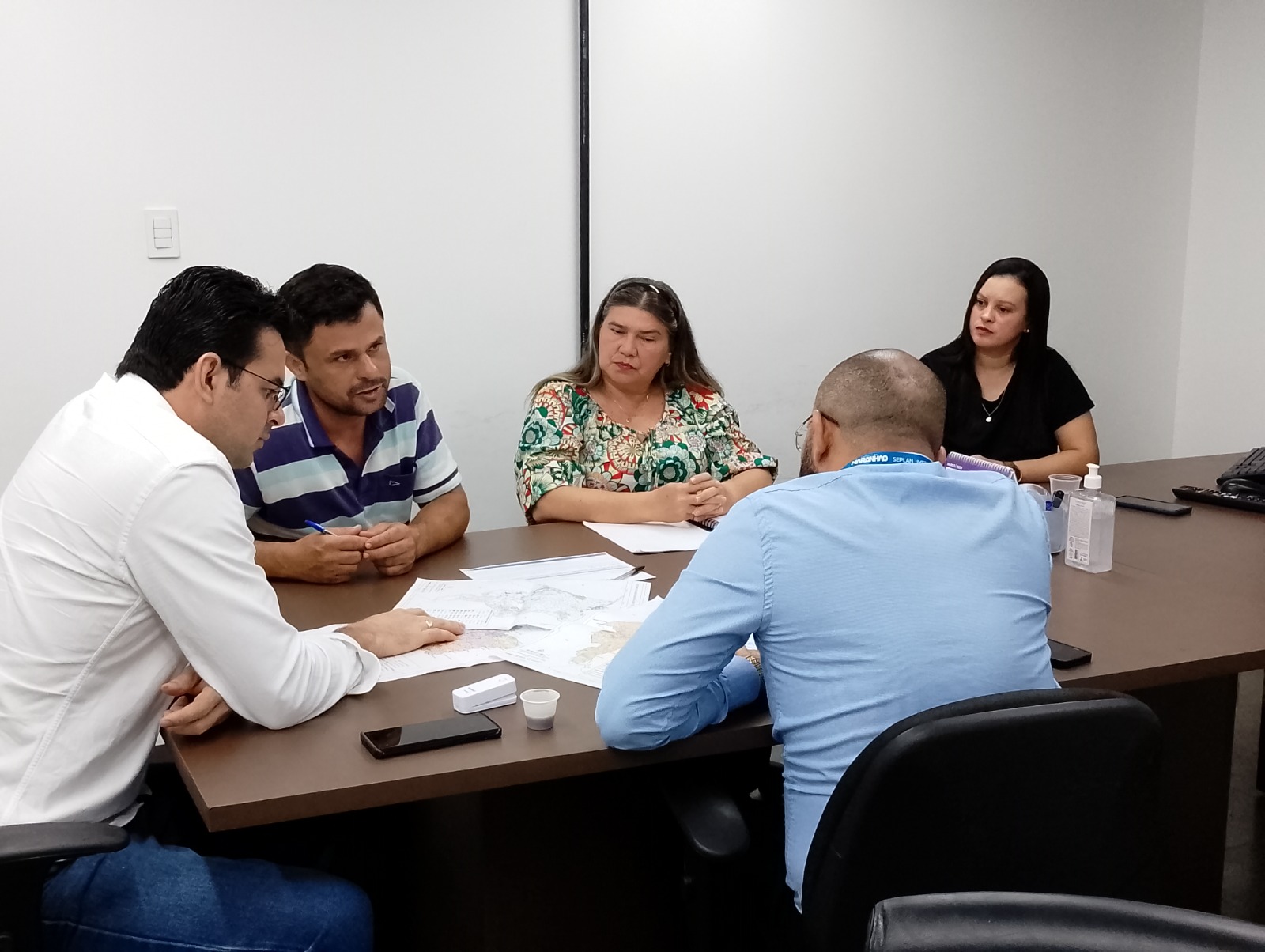NUGEO  se reune com o IMESC para tratar do andamento das atividades do ZEE-MA.