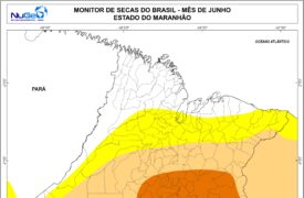Monitor de Secas aponta avanço da seca grave no Maranhão ( julho de 2025)