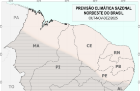 Norte e Oeste da Bahia Devem Ter Chuvas Acima da Média no Fim de 2025, Apontam Meteorologistas do Nordeste