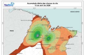 Chuvas do dia 12/04/2026