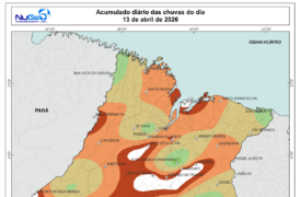 Chuvas do dia 13/04/2026