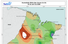 Chuvas do dia 24/04/2026