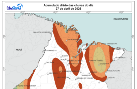 Chuvas do dia 27/04/2026