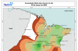 Chuvas do dia 30/03/2026