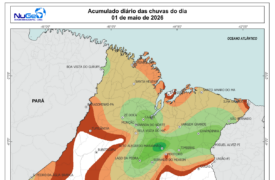 Chuvas do dia 01/05/2026