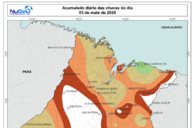 Chuvas do dia 03/05/2026