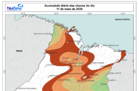Chuvas do dia 11/05/2026