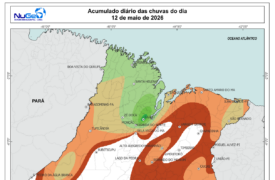 Chuvas do dia 12/05/2026
