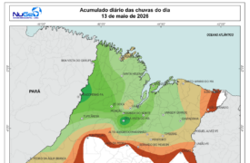 Chuvas do dia 13/05/2026