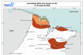 Chuvas do dia 17/05/2026