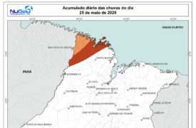 Chuvas do dia 25/05/2026
