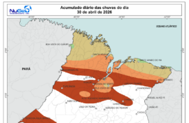 Chuvas do dia 30/04/2026