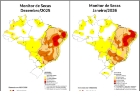 Monitor de Secas referente ao mês de 01/2026