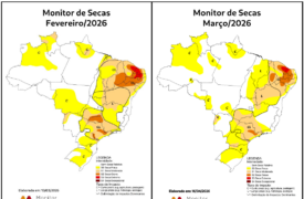 Monitor de Secas referente ao mês de 03/2026
