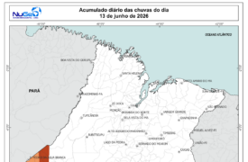 Chuvas do dia 13/06/2026