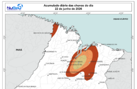 Chuvas do dia 22/06/2026