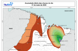 Chuvas do dia 31/05/2026