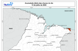 Chuvas do dia 13/07/2026
