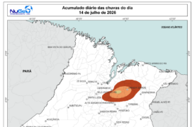 Chuvas do dia 14/07/2026
