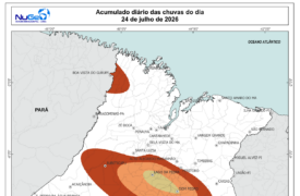 Chuvas do dia 24/07/2026