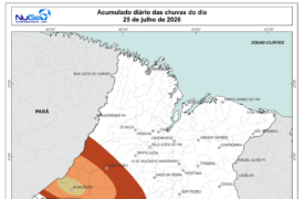 Chuvas do dia 25/07/2026