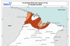 Chuvas do dia 27/07/2026