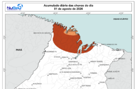 Chuvas do dia 01/08/2026